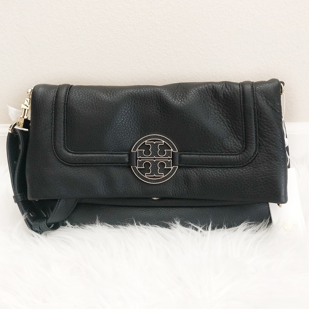 3-in-1 Tory Burch Classic Amanda Messenger Bag - Picture 1 of 7